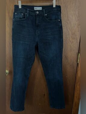 ZARA Dark Indigo Skinny Jeans